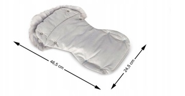 Теплые муфты-санки для коляски, бренд AGAVA+++.