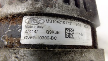 FORD FIESTA MK 7 ALTERNÁTOR CV6T-10300-BT