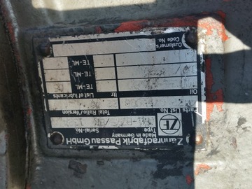 ZF APL-B775/BK МОСТ ЛЕВЫЙ STUNNER ИСПОЛЬЗУЕМЫЕ ЧАСТИ