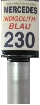 MERCEDES 191 KOSMOSSCHWARZ ПОКРАСКА ДЛЯ ПОДРАЖЕНИЯ ЦАРАПИН