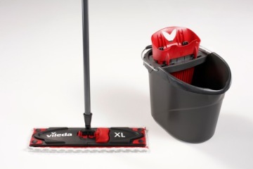 VILEDA ведро для швабры с отжимом ULTRAMAX BOX XL 42CM!