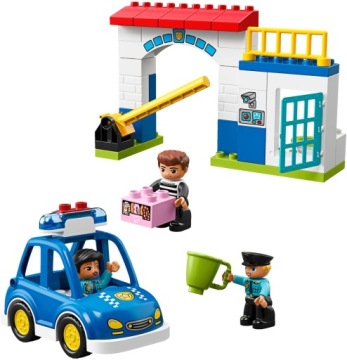 LEGO DUPLO 10902 POSTERUNEK POLICJI Komisariat NEW