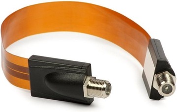 PRZEJŚCIÓWKA OKIENNA PRZELOTKA PŁASKI KABEL 25cm