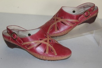 CLARKS - ROZ.37/4/24CM - SKÓRA