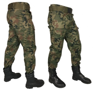 Spodnie Wojskowe BOJÓWKI GROM wz93 ORYG. MORO XXL