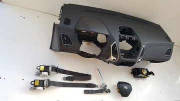 HYUNDAI IX35 ПОДУШКА БЕЗОПАСНОСТИ НА ПРИБОРНОЙ ПАНЕЛИ КОНСОЛИ РЕМНЯ ПОДУШКИ БЕЗОПАСНОСТИ