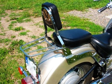 Спинка пассажирского сиденья, опорный рычаг YAMAHA XVS 650 DRAG STAR
