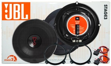 JBL STAGE 3 627 GŁOŚNIKI BMW 3 E46 PRZÓD DYSTANSE