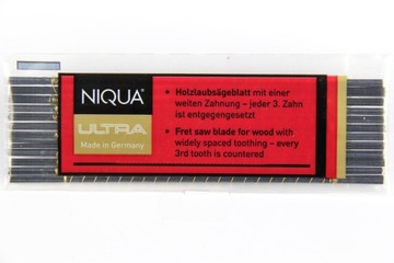 Brzeszczoty do wyrzynarki NIQUA ULTRA N3, 12 szt