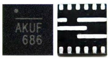 UKŁAD NB685GQ-Z NB685GQ NB685G NB685 AKUF QFN-12