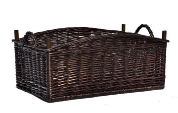 Kosz na drewno KOMINEK kominkowy 60cm B. SOLIDNY