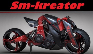 KAWASAKI GTR 1400 STELAŻ CZACHY LAMPY LUSTEREK NEW