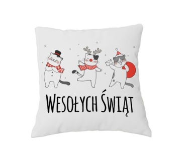 PODUSZKA PREZENT ŚWIĘTA MIKOŁAJKI Z IMIENIEM