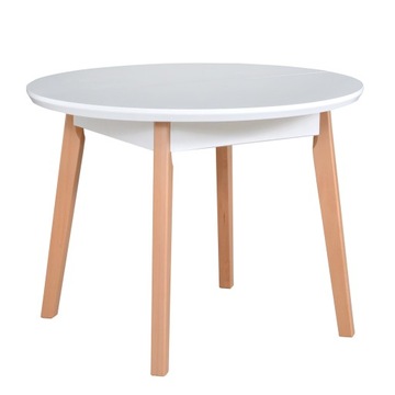 Stół biały rozkładany skandynawski OS 4 100/130 cm