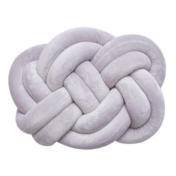 PLECIONA PODUSZKA SUPEŁ- KNOT PILLOW