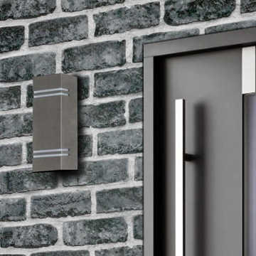 НАСТЕННЫЙ СВЕТИЛЬНИК НА УЛИЦЕ GU10 ФАСАДНЫЙ СВЕТИЛЬНИК ВЕРХНИЙ-НИЗ