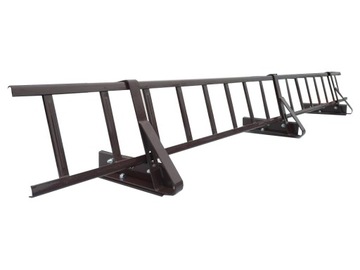 Płotek śniegowy panel dachowy rąbek 2m wys. 20 cm