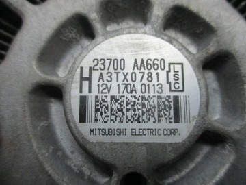 LEGACY V 09-14 2.0 D ALTERNÁTOR 170A MITSUBISHI