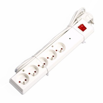 Przedłużacz przepięciowy biały 3 m JONEX PS-5P