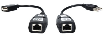 USB-УДЛИНИТЕЛЬ ДЛЯ МЫШИ RJ45 PO LAN 60M 5e