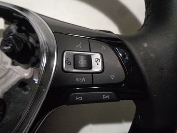 VW TIGUAN ALLSPACE 5N КОЖАНЫЙ РУЛЬ 5NN419091BK