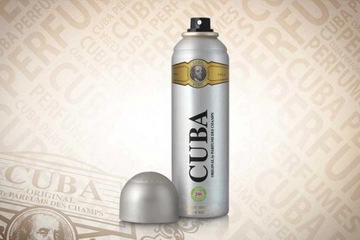 CUBA ORIGINAL - КУБА ЗОЛОТОЙ ДЕЗОДОРАНТ 200мл