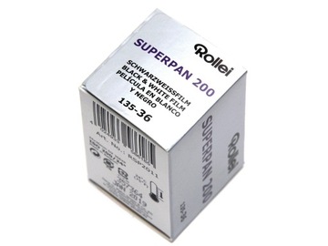 Пленка Rollei Superpan 200/36 Ч/Б слайд-пленка