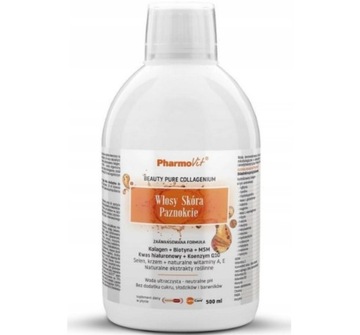 Suplement diety Pharmovit Włosy Skóra Paznokcie 500 ml