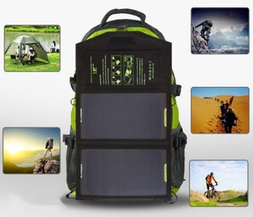 ! USB-зарядное устройство на солнечной панели, складная сумка 10 Вт