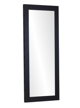 LUSTRO w ramie 130x40 RAMA CZARNA, CZARNE + gratis