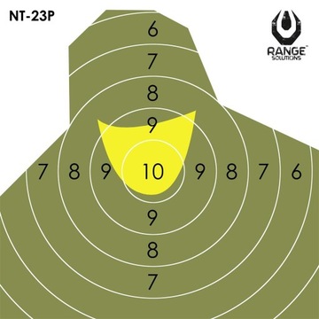 Tarcze strzeleckie NT-23P Popiersie Żołnierza
