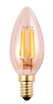 Żarówka LED E27 4W FILAMENT EDISON RETRO OZDOBNA