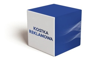 kostka reklamowa z nadrukiem twarda
