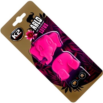 K2 ARLO SŁONIK RELAKSUJĄCY ZAPACH LOTUS W KRATKĘ