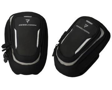 TORBA NA BIODRO NOGĘ REBELHORN HIP II BLACK GREY M