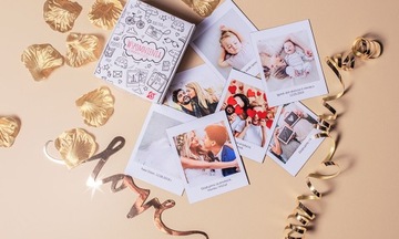 ФотоМАГНИТЫ с фотографией на холодильник Polaroid, 8 шт.