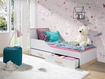 Детская КРОВАТЬ с 2 ящиками BLOSSOM 90x200