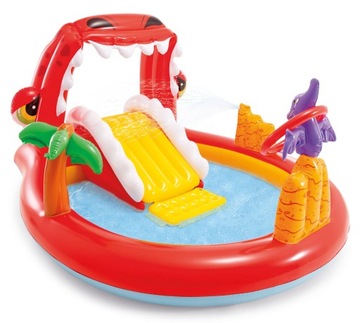 WODNY PLAC ZABAW HAPPY DINO 196x170 - INTEX 57163