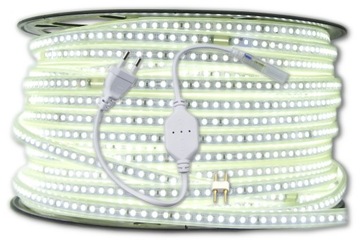 ZESTAW 4 MB TAŚMA 120 LED 230V BIAŁA ZIMNA MOCNA