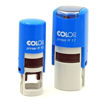 ШТАМПЫ COLOP R12 КРУГЛЫЙ ЛАСТИК + ЛОГОТИП