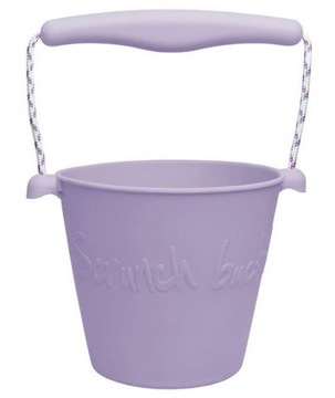 Silikonowe składane wiaderko Scrunch Bucket Lila