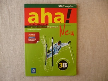 Aha!Neu 3B Podręcznik z ćwiczeniami podstawow NOWY