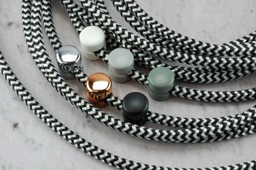 кабель плетеный железный 3х0,75 лофт ретро паук