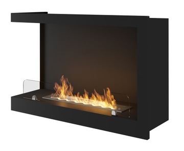 BIOKOMINEK narożny z SZYBĄ Inside 84cm Lewy v1