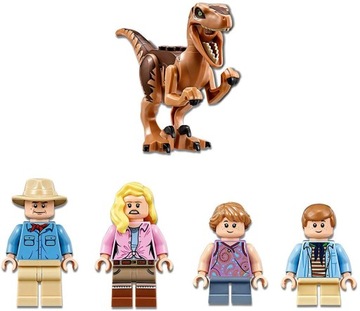 LEGO JURASSIC WORLD 75932 Хищник, погоня за динозавром