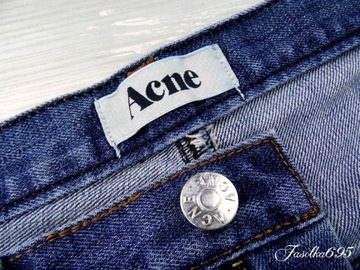 ACNE SZORTY SPODENKI BERMUDY JEANSOWE W34 p90