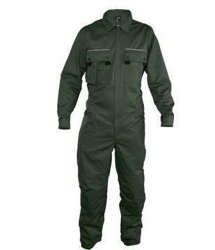 KOMBINEZON OCHRONNY ROBOCZY BHP MOCNY NA ZAMEK 3XL