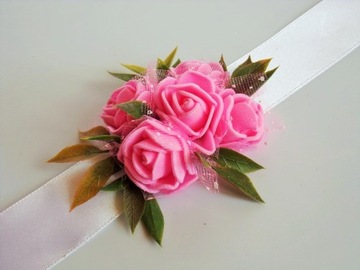 PR 13 G * Przypinka butonierka na ślub studniówkę