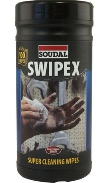 SOUDAL SWIPEX ŚCIERECZKI CZYSZCZĄCE 100szt