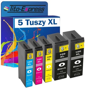 5 Tuszy do Lexmark 100XL PlatinumSerie
